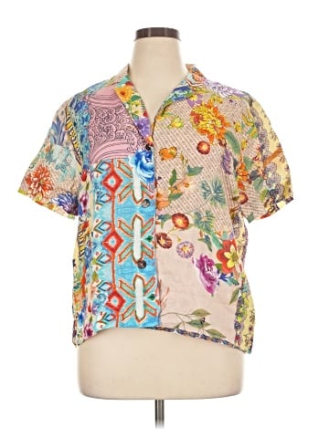 Johnny Was Short Sleeve Blouse (view 1)