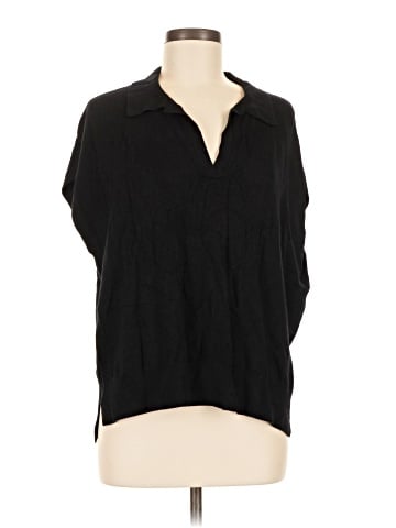 Calvin Klein Short Sleeve Blouse (view 1)