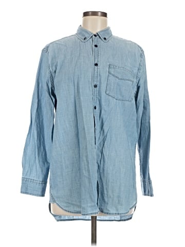 Madewell Long Sleeve Button-Down Shirt (view 1)