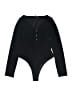 PrettyLittleThing Black Bodysuit Size 8 - photo 1