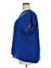 Halogen 100% Polyester Blue Short Sleeve Blouse Size 2X - photo 5