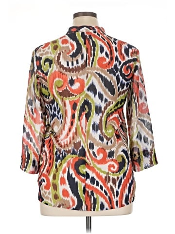 Alfred Dunner 3/4 Sleeve Blouse (view 2)