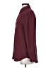 Equipment 100% Polyester Solid Burgundy Long Sleeve Blouse Size S - photo 5