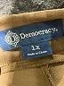 Democracy Solid Green Khaki Shorts Size 1X - photo 3