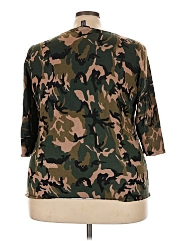 Attitudes by Renee 3/4 Sleeve T-Shirt (view 2)