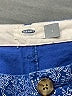 Old Navy 100% Cotton Paisley Blue Shorts Size 6 - photo 3