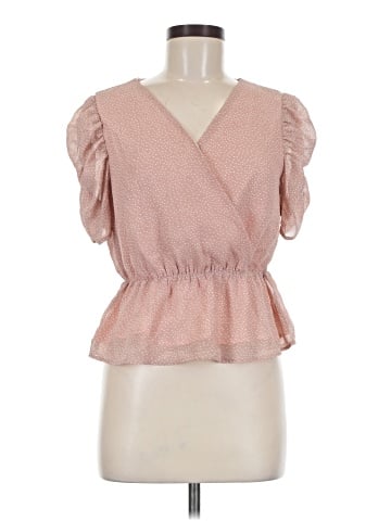 Paper Crane Short Sleeve Blouse (view 1)