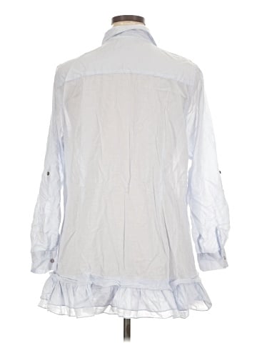 Soft Surroundings 3/4 Sleeve Button-Down Shirt (view 2)