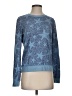 Lucky Brand Stars Blue Pullover Sweater Size S - photo 1