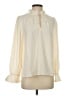 J.Crew 100% Polyester Ivory Long Sleeve Blouse Size S - photo 1