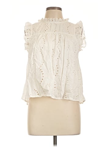 En Creme Sleeveless Blouse (view 1)