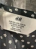 H&M 100% Polyester Polka Dots Black Dress Size 8 - photo 3