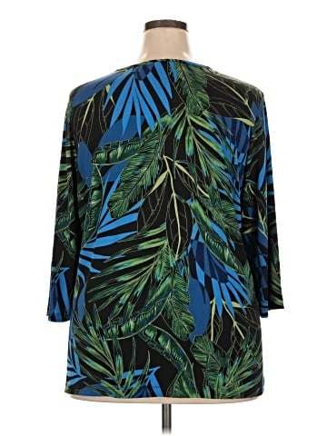 Susan Graver 3/4 Sleeve T-Shirt (view 2)
