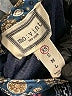 Mo:Vint 100% Polyester Blue 3/4 Sleeve Blouse Size XS - photo 7