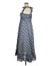 Max Studio Checkered-gingham Blue Casual Dress Size XL - photo 5