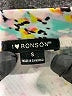 I Heart Ronson Print Silver Formal Skirt Size S - photo 4