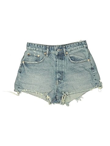 Zara Denim Shorts (view 1)