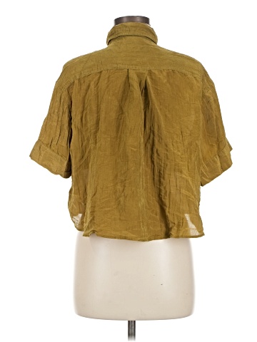 Madewell Crinkled Utility Button-Up Shirt (view 2)