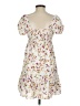 BCBGeneration Floral White Casual Dress Size XS - photo 2