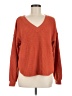 Madewell Solid Orange Pullover Sweater Size M - photo 1