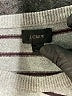 J.Crew Stripes Gray Pullover Sweater Size XL - photo 7