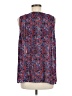 MICHAEL Michael Kors 100% Polyester Blue Sleeveless Blouse Size M - photo 2