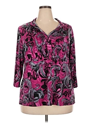Style&Co 3/4 Sleeve Blouse (view 1)