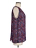 MICHAEL Michael Kors 100% Polyester Blue Sleeveless Blouse Size M - photo 4