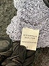 Debut 100% Polyester Metallic Gray Pullover Sweater Size S - photo 8