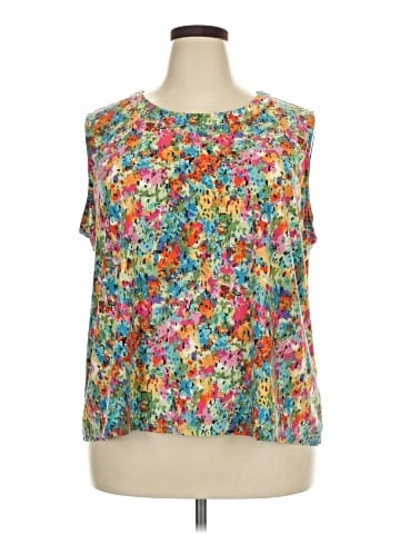 Norm Thompson Sleeveless Blouse (view 1)