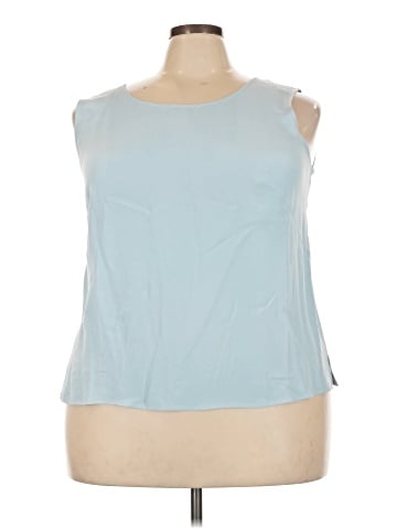 Due Per Due Sleeveless Silk Top (view 1)