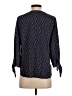 MICHAEL Michael Kors Blue 3/4 Sleeve Blouse Size P (petite) - photo 2