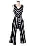 Ann Taylor Factory Stripes Black Jumpsuit Size XS (petite) - photo 1