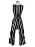 Ann Taylor Factory Stripes Black Jumpsuit Size XS (petite) - photo 2