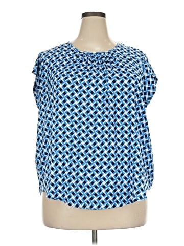 Liz Claiborne Short Sleeve Blouse (view 1)