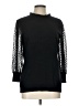 Adrianna Papell Black Turtleneck Sweater Size L - photo 1