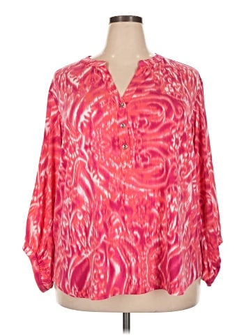 Investments 3/4 Sleeve Blouse (view 1)