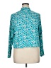 Lands' End Floral Teal Jacket Size 1X - photo 1