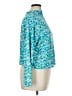 Lands' End Floral Teal Jacket Size 1X - photo 4