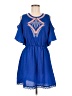 GB 100% Polyester Blue Casual Dress Size M - photo 1