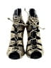 Schutz Animal Print Gold Sandals Size 8 1/2 - photo 2
