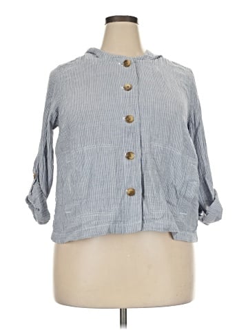 J.Jill 3/4 Sleeve Button-Down Shirt (view 1)