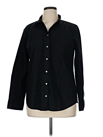 J.Crew Factory Store Long Sleeve Button-Down Shirt (view 1)