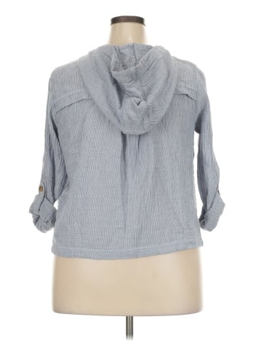 J.Jill 3/4 Sleeve Button-Down Shirt (view 2)