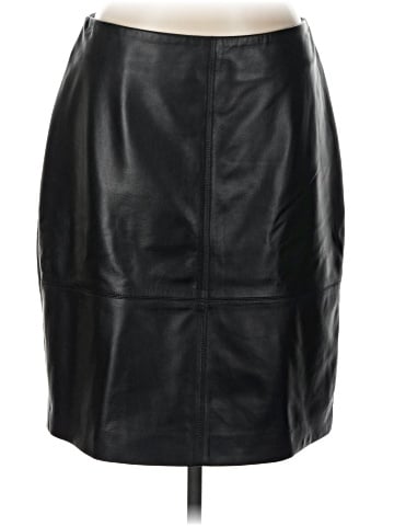 NIPON BOUTIQUE Faux Leather Skirt (view 1)