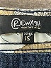 Rewash Chevron-herringbone Blue Jeans Size 15 - photo 7