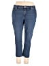 Levi's Solid Blue Jeans Size 22 - photo 1