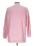 Crown & Ivy 100% Cotton Pink Pullover Sweater Size L - photo 2