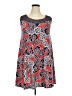 SJS Paisley Red Casual Dress Size 2X - photo 1