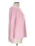 Crown & Ivy 100% Cotton Pink Pullover Sweater Size L - photo 4